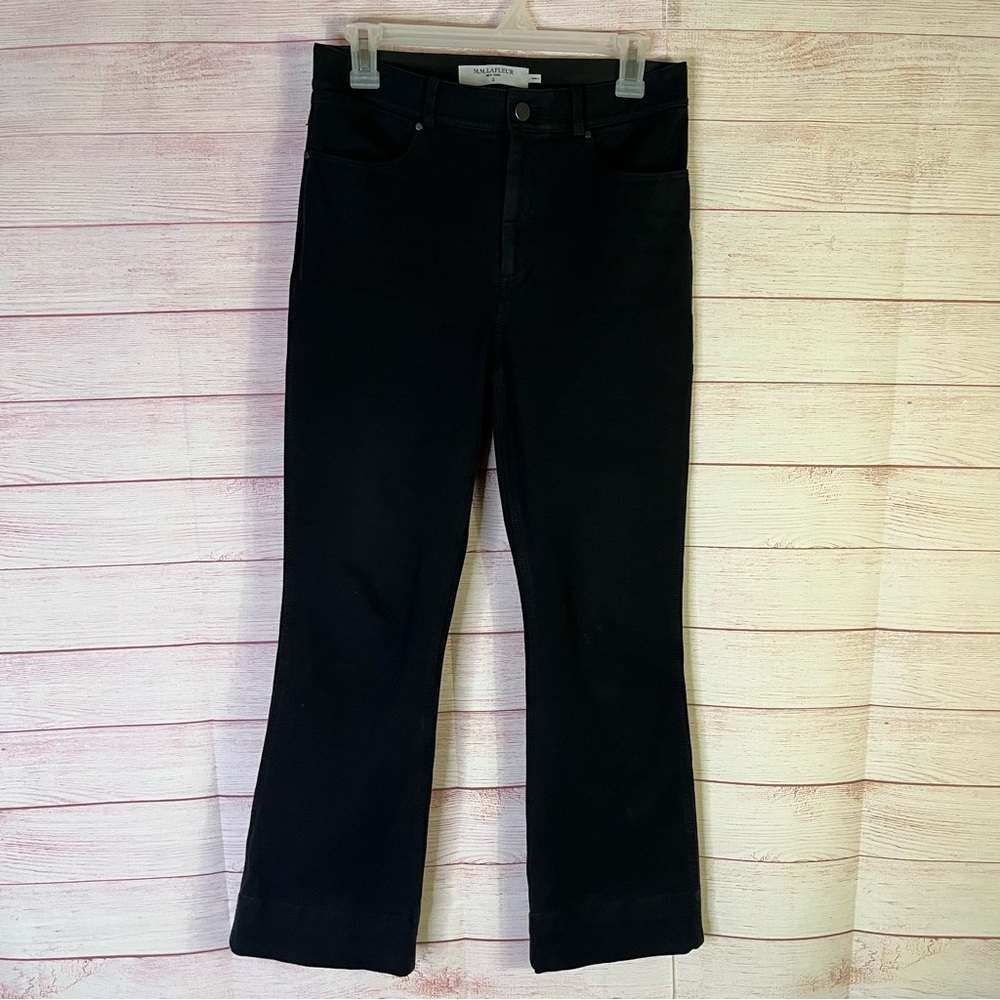 M.M. Lafleur Black Denim Jeans Size 2‎